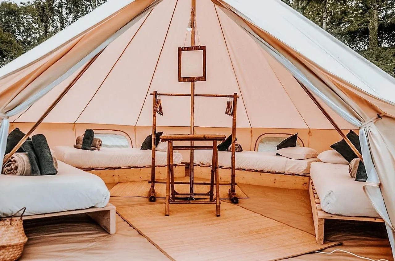 Luxury tent Lodg'Ing Nature Camp Presqu'Ile Crozon Lanveoc