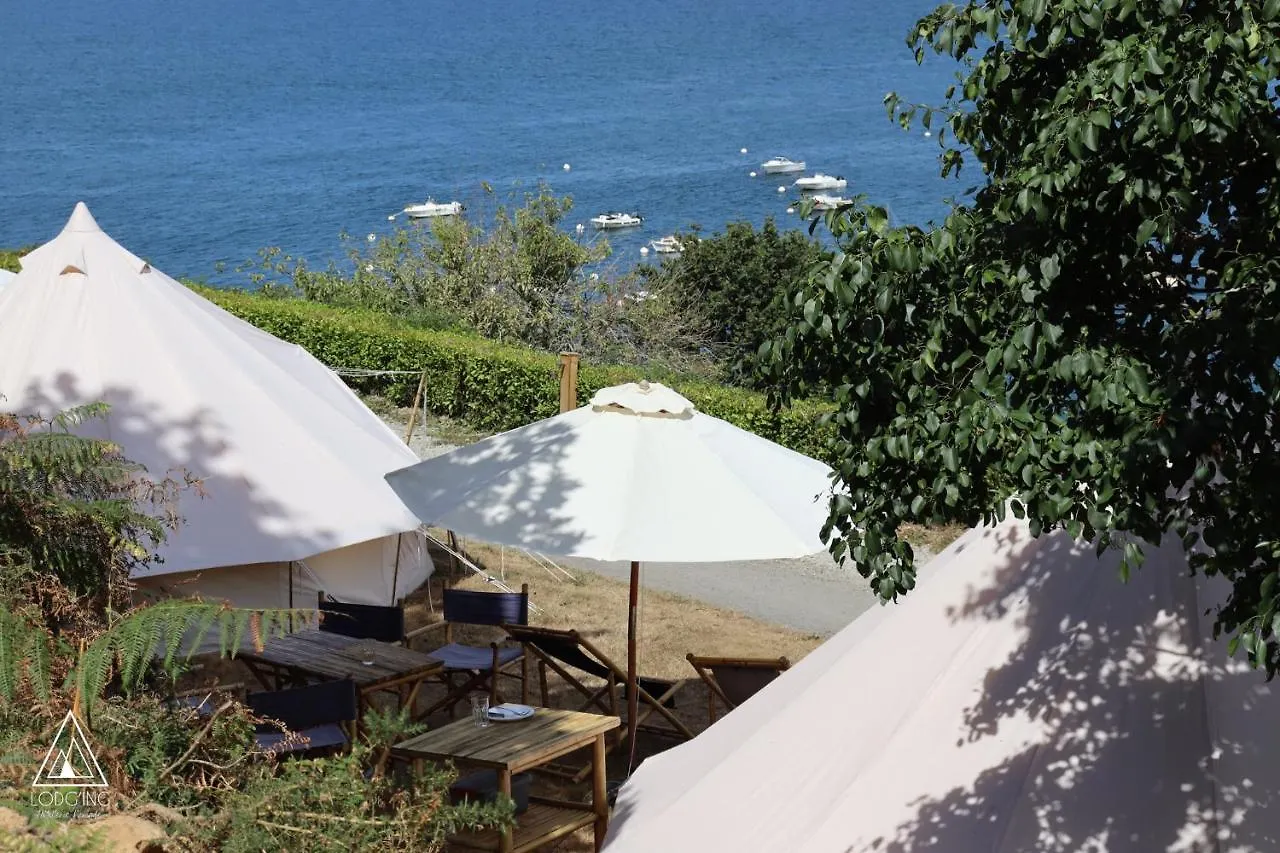 Luxury tent Lodg'Ing Nature Camp Presqu'Ile Crozon Lanveoc