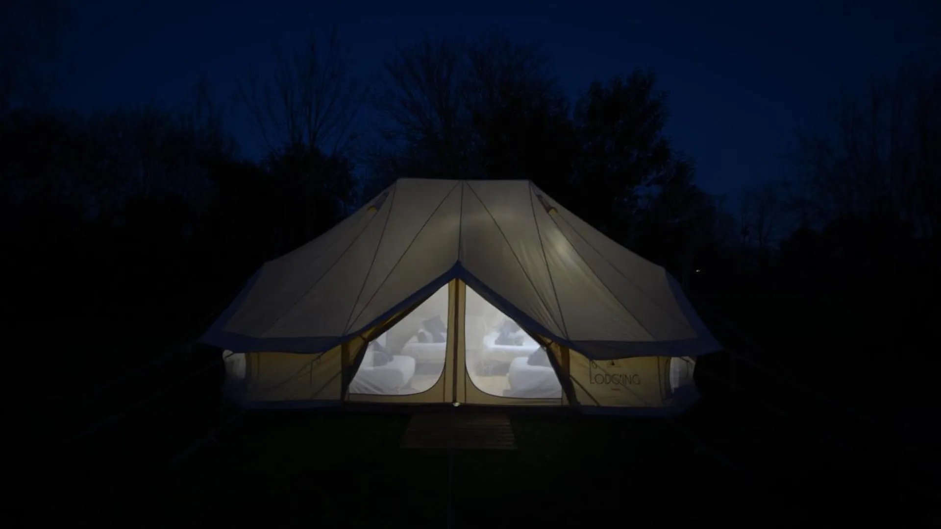Luxury tent Lodg'Ing Nature Camp Presqu'Ile Crozon Lanveoc