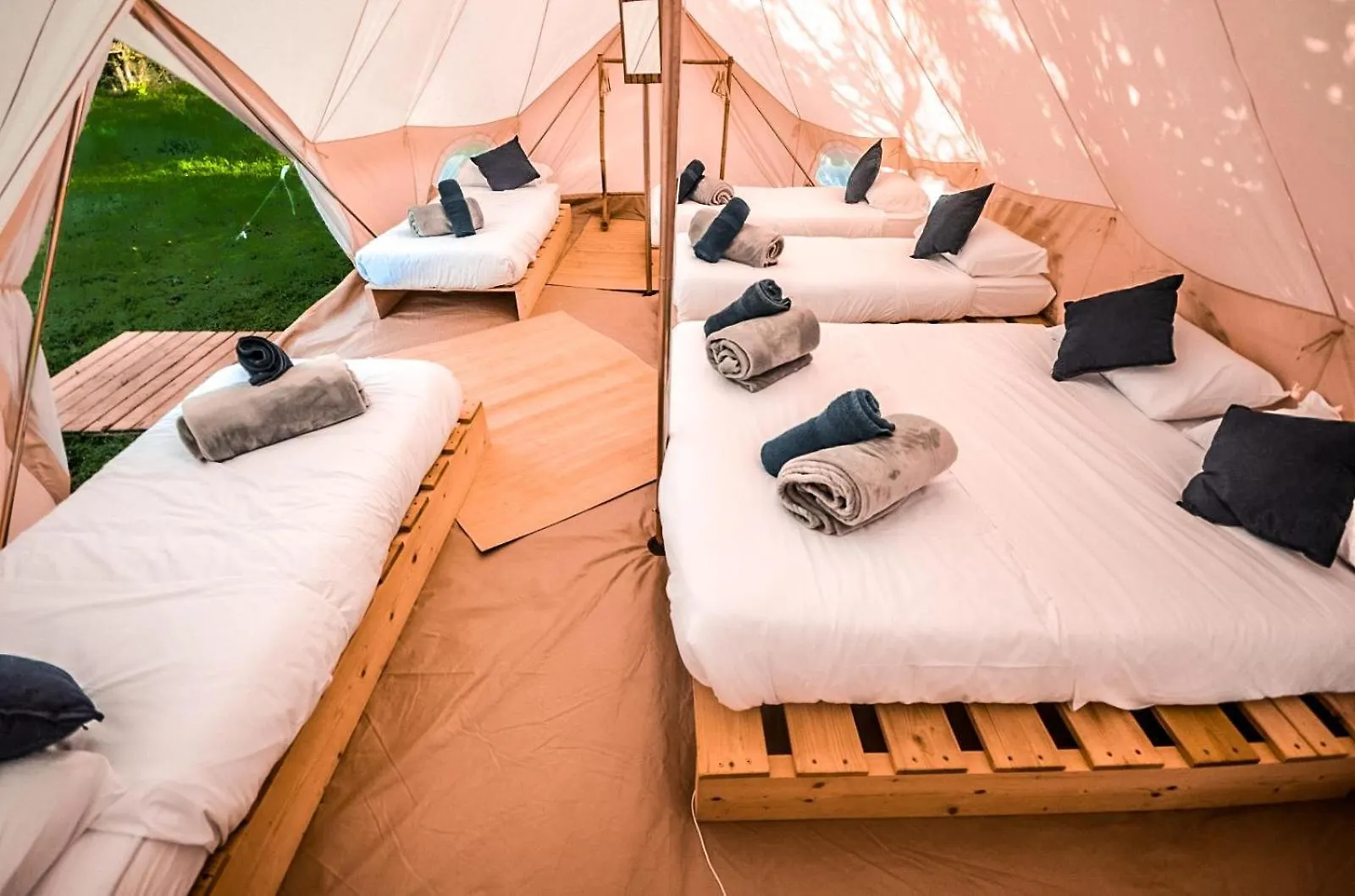 Lodg'Ing Nature Camp Presqu'Ile Crozon Lanveoc Luxury tent